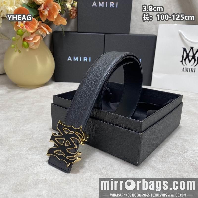 Replica Amiri belt 38mmX100-125cm 8L26