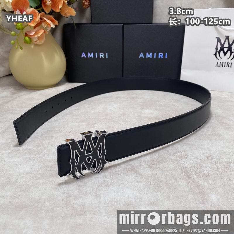 Replica Amiri belt 38mmX100-125cm 8L36