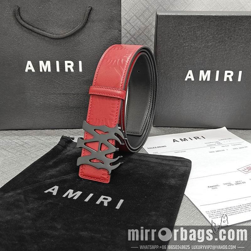 Replica Amiri belt 38mmX90-125cm lb01