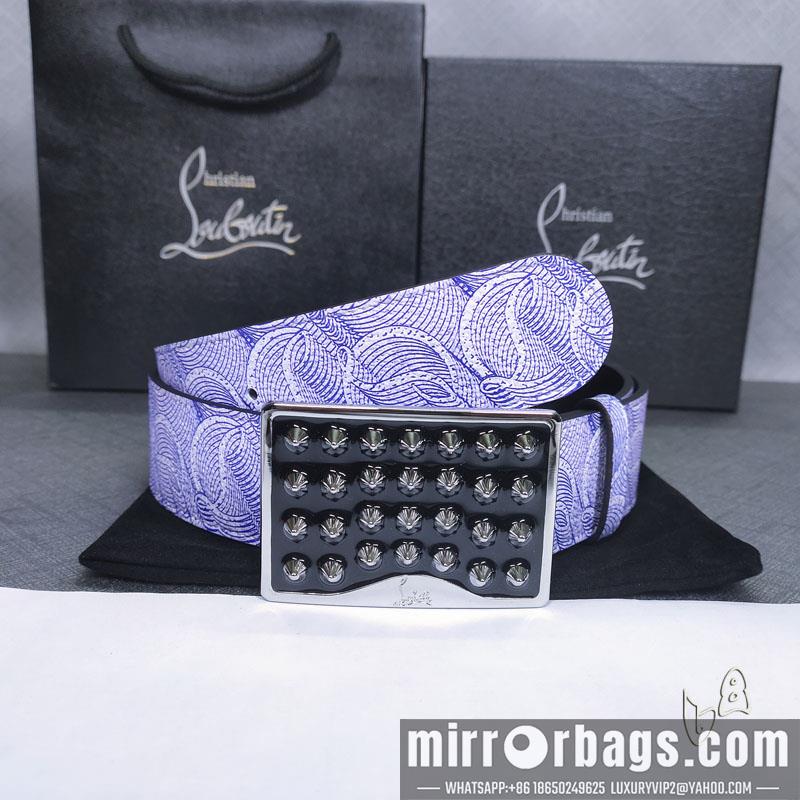 Replica Louboutin belt 38mm 80-125cm  lb061201