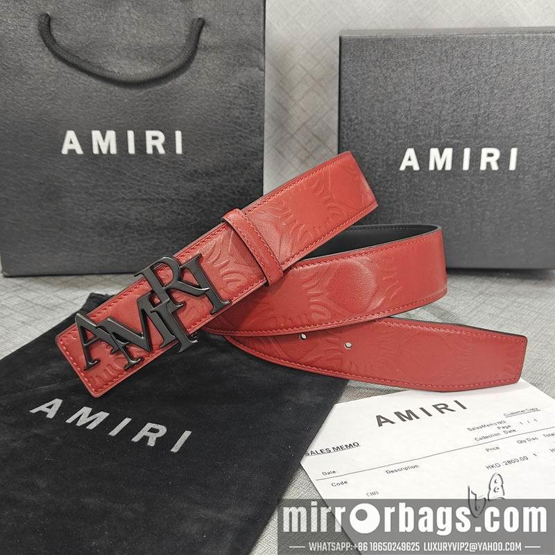 Replica Amiri belt 38mmX90-125cm lb03