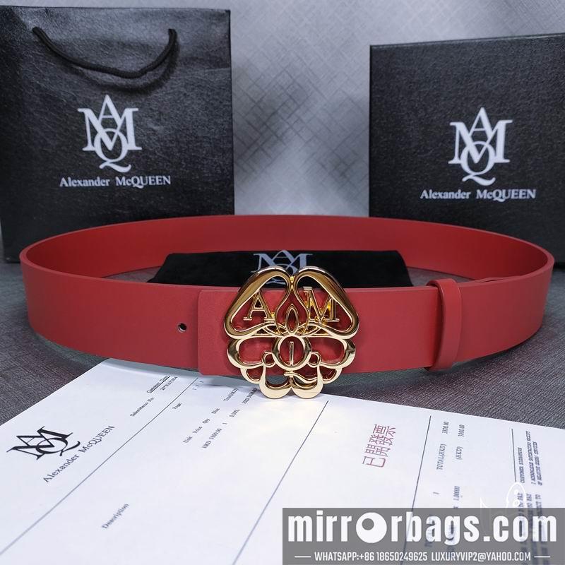 Replica McQueen belt 38mmX80-125cm lb071801