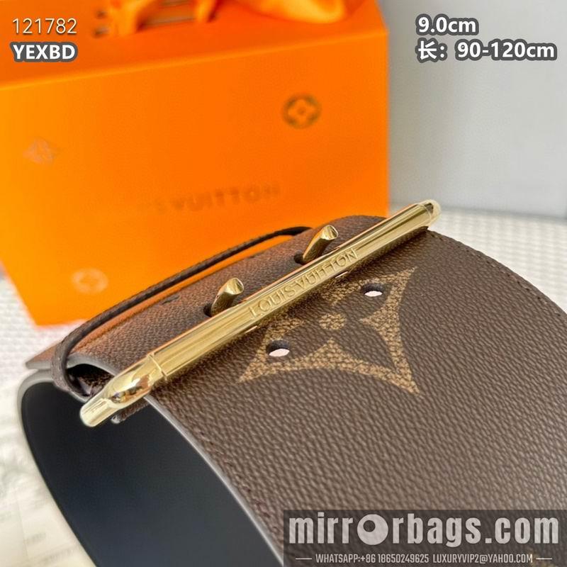 Replica LV belt 90mmX90-120cm 8L01
