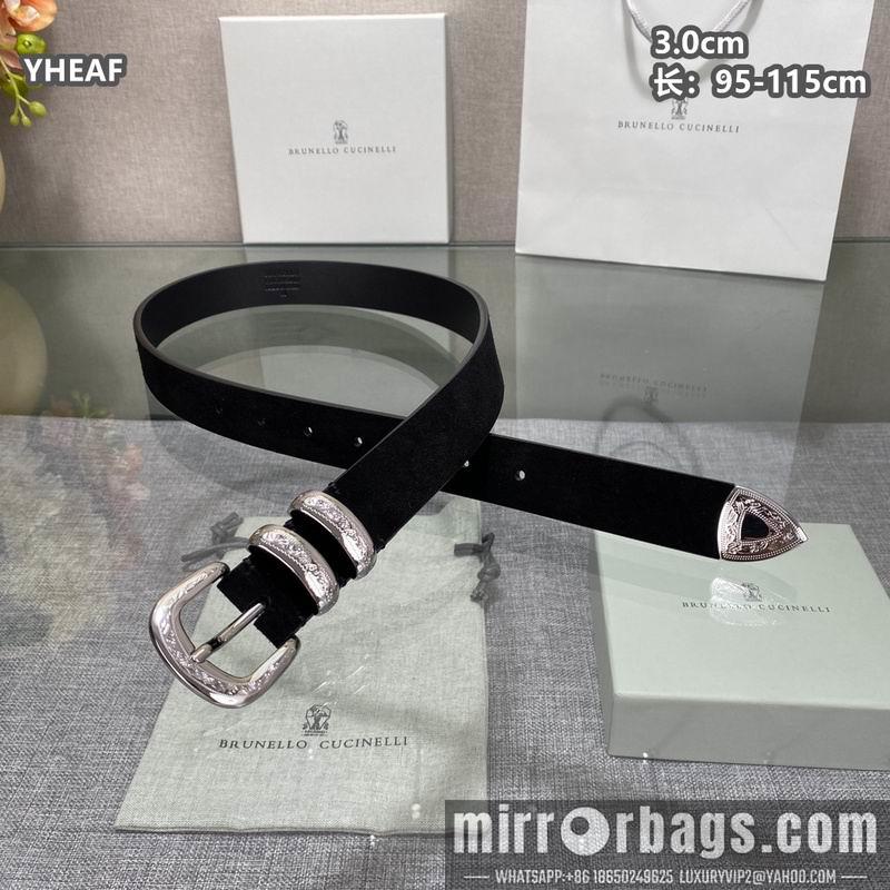 Replica Brunello Cucinelli belt 30mmX95-115cm 8L08