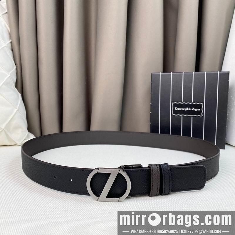 Replica Zegna belt 35mmX95-125cm 7D02
