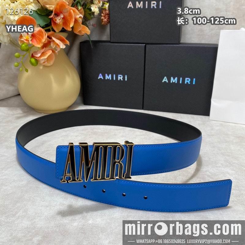 Replica Amiri belt 38mmX100-125cm 8L20