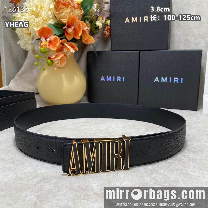 Replica Amiri belt 38mmX100-125cm 8L16