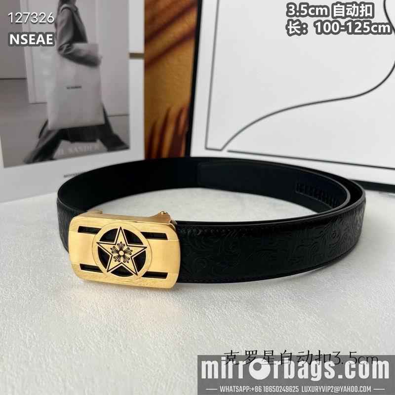 Replica Chrome Hearts belt 35mmX100-125cm 8L05