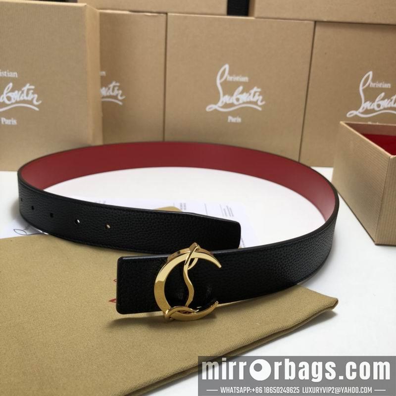 Replica Christian Louboutin belt 35mmX95-125cm 7D01