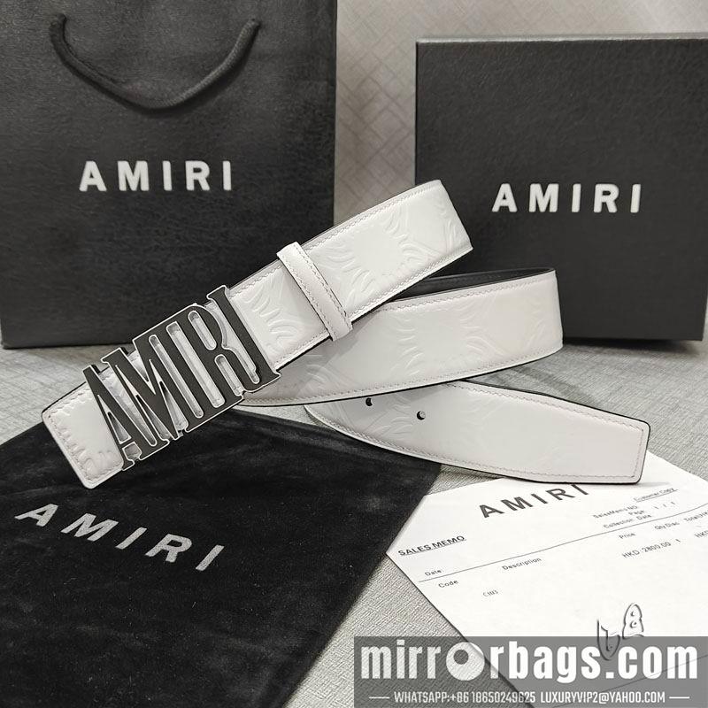 Replica Amiri belt 38mmX90-125cm lb02