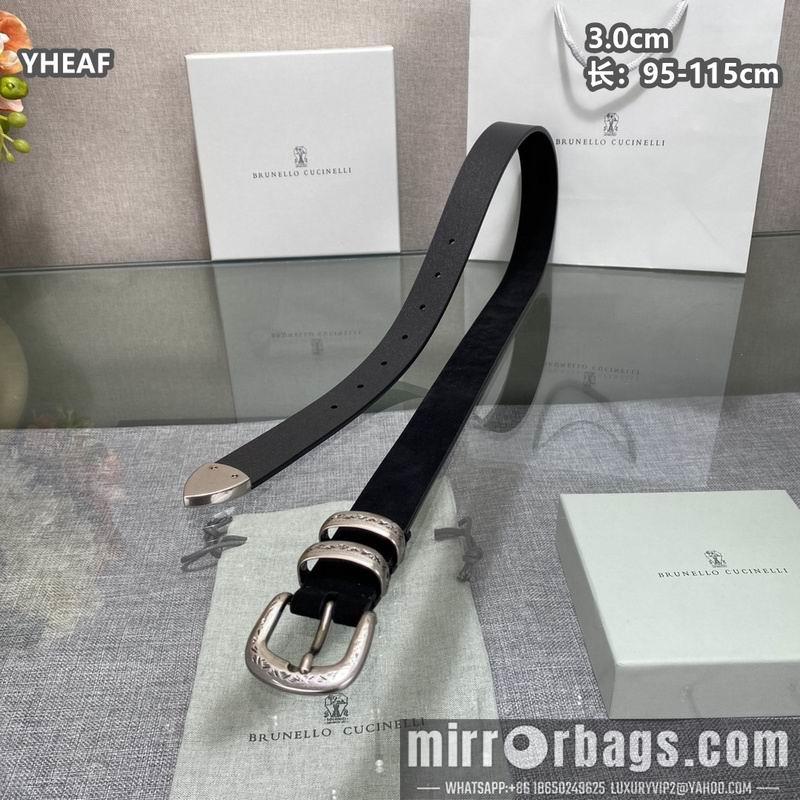 Replica Brunello Cucinelli belt 30mmX95-115cm 8L07