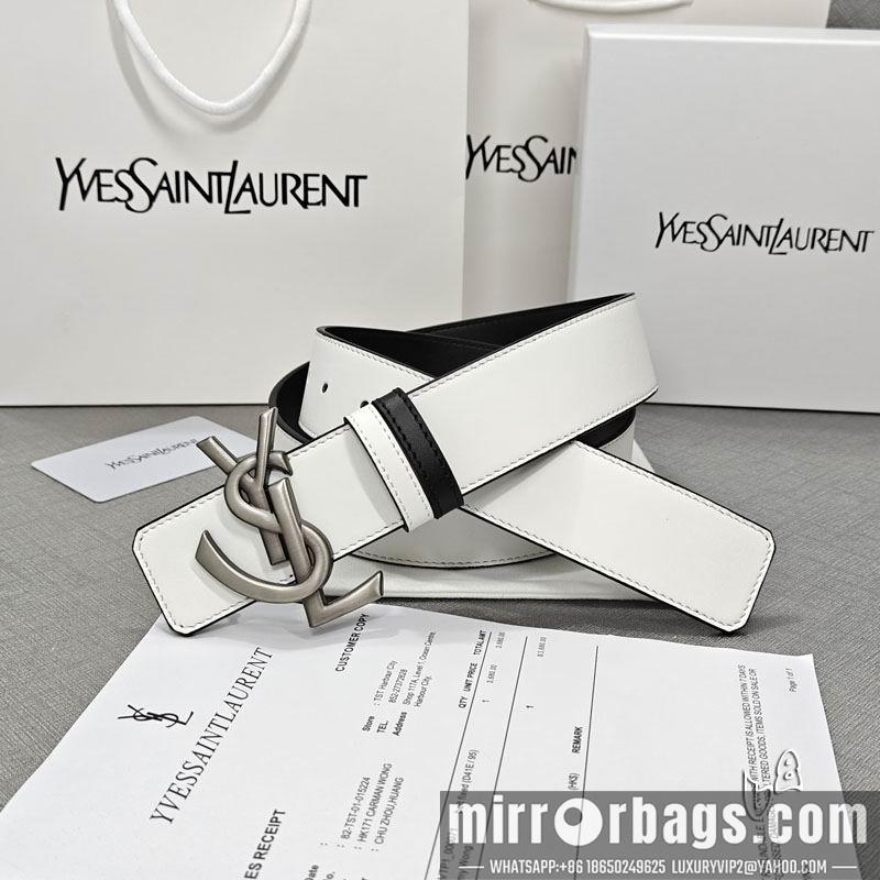 Replica YSL belt 38mmX80-125cm lb082001