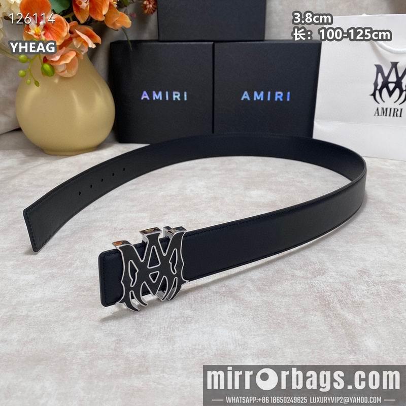 Replica Amiri belt 38mmX100-125cm 8L08