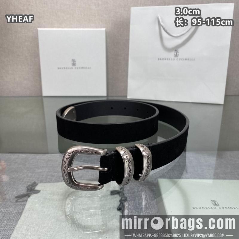 Replica Brunello Cucinelli belt 30mmX95-115cm 8L07
