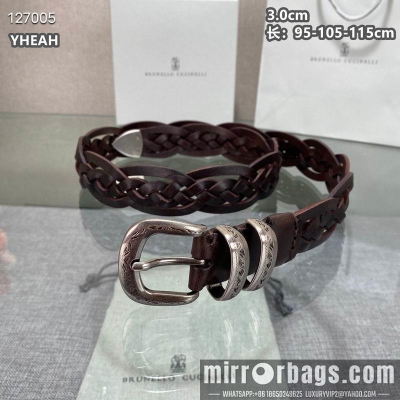 Replica Brunello Cucinelli belt 30mmX95-105-115cm 8L03