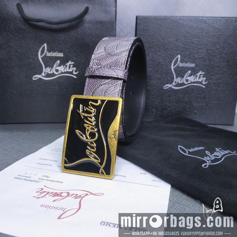 Replica Louboutin belt 38mm 80-125cm  lb061202