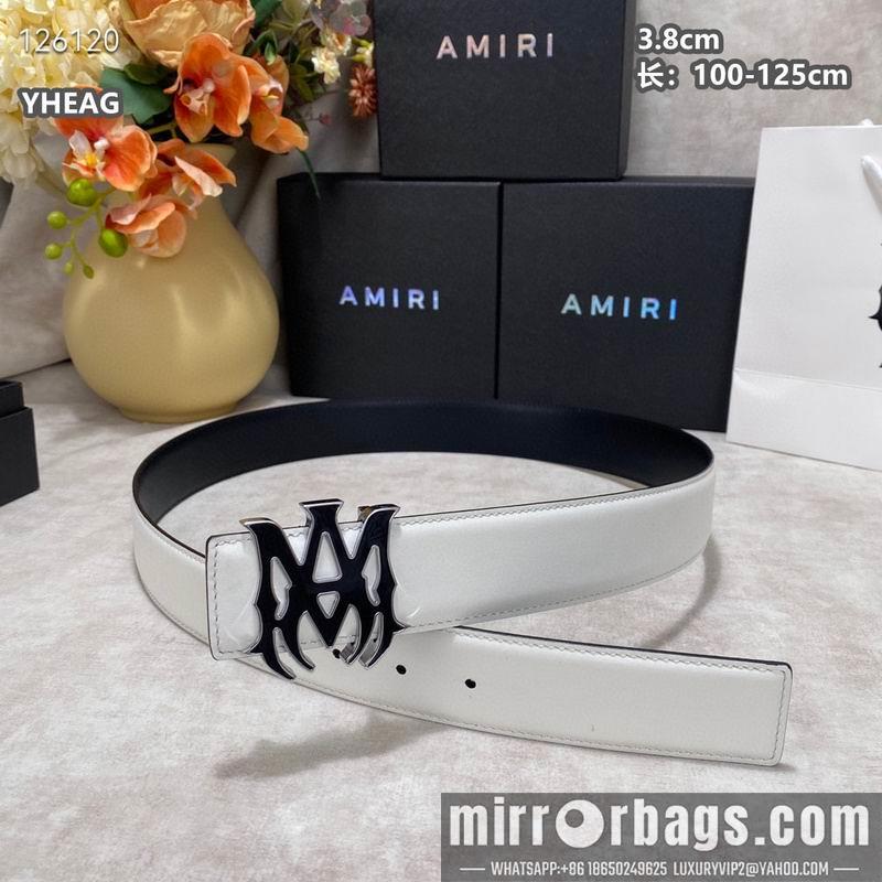 Replica Amiri belt 38mmX100-125cm 8L14