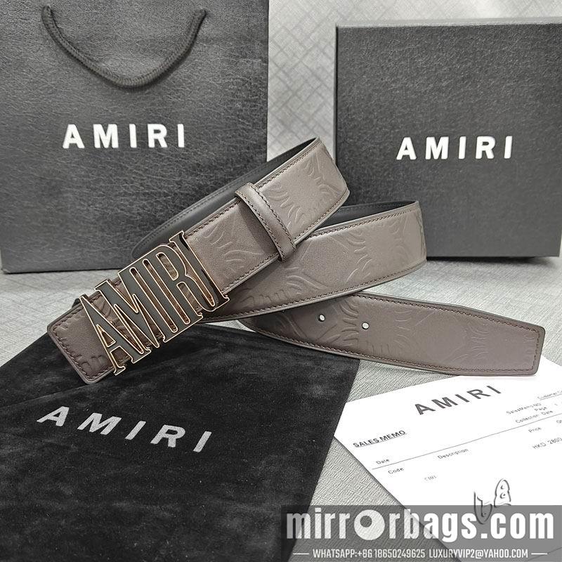 Replica Amiri belt 38mmX90-125cm lb02