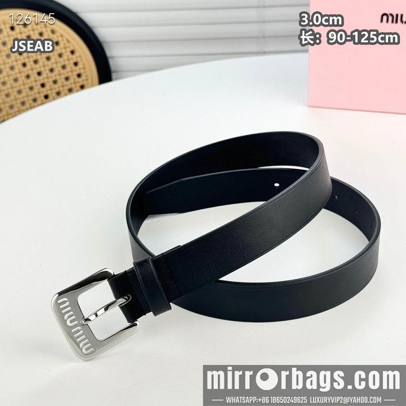 Replica Miumiu belt 30mmX90-125cm 8L04