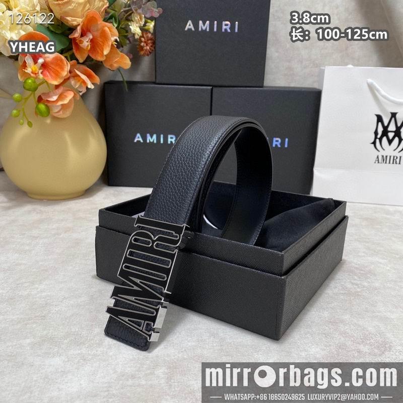 Replica Amiri belt 38mmX100-125cm 8L16