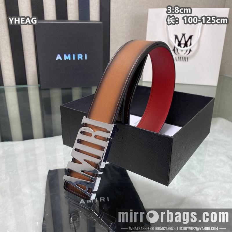 Replica Amiri belt 38mmX100-125cm 8L22