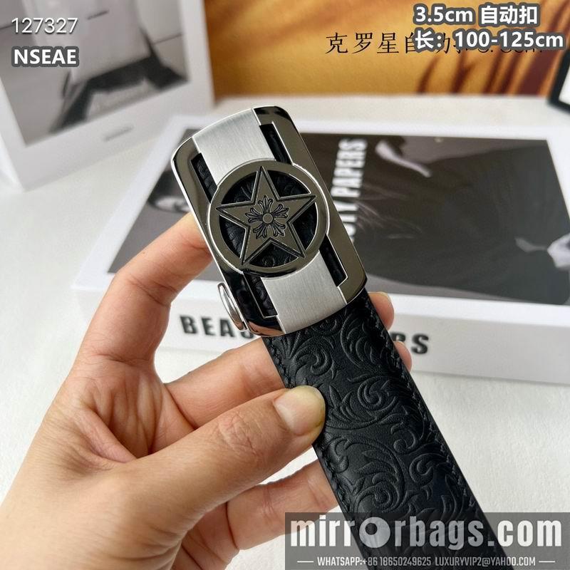 Replica Chrome Hearts belt 35mmX100-125cm 8L05