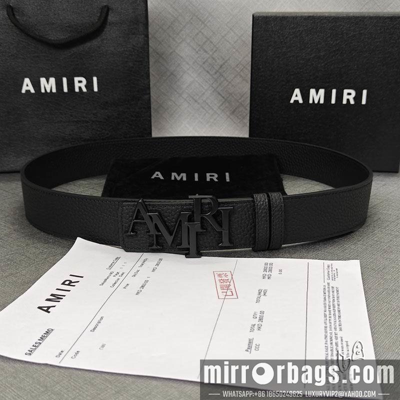 Replica Amiri belt 38mmX90-125cm lb072301