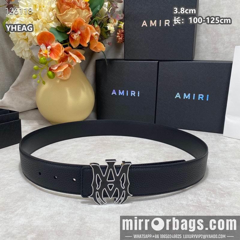 Replica Amiri belt 38mmX100-125cm 8L12