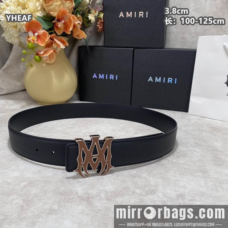 Replica Amiri belt 38mmX100-125cm 8L41