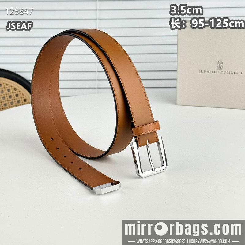Replica Brunello Cucinelli belt 35mmX95-125cm 8L05