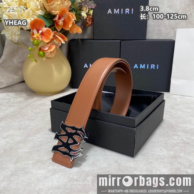 Replica Amiri belt 38mmX100-125cm 8L13