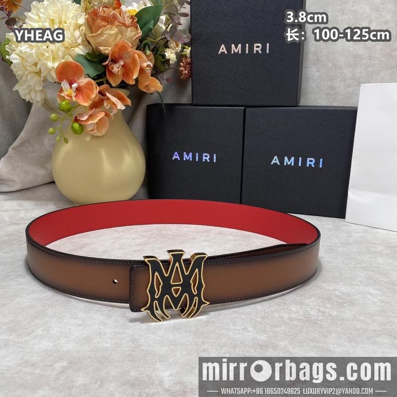 Replica Amiri belt 38mmX100-125cm 8L27