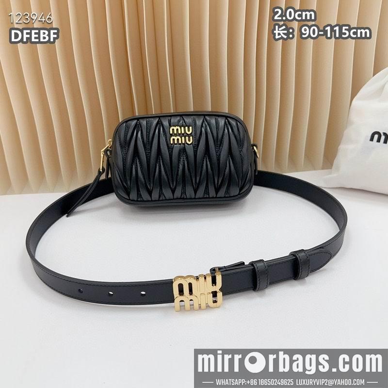 Replica Miumiu belt 20mmX90-115cm 8L08