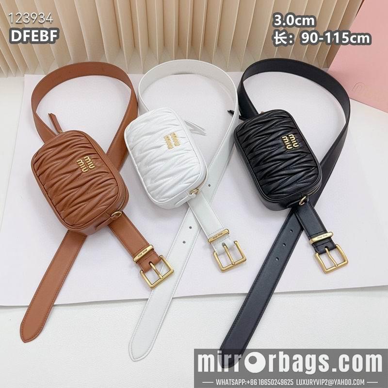 Replica Miumiu belt 30mmX90-115cm 8L03