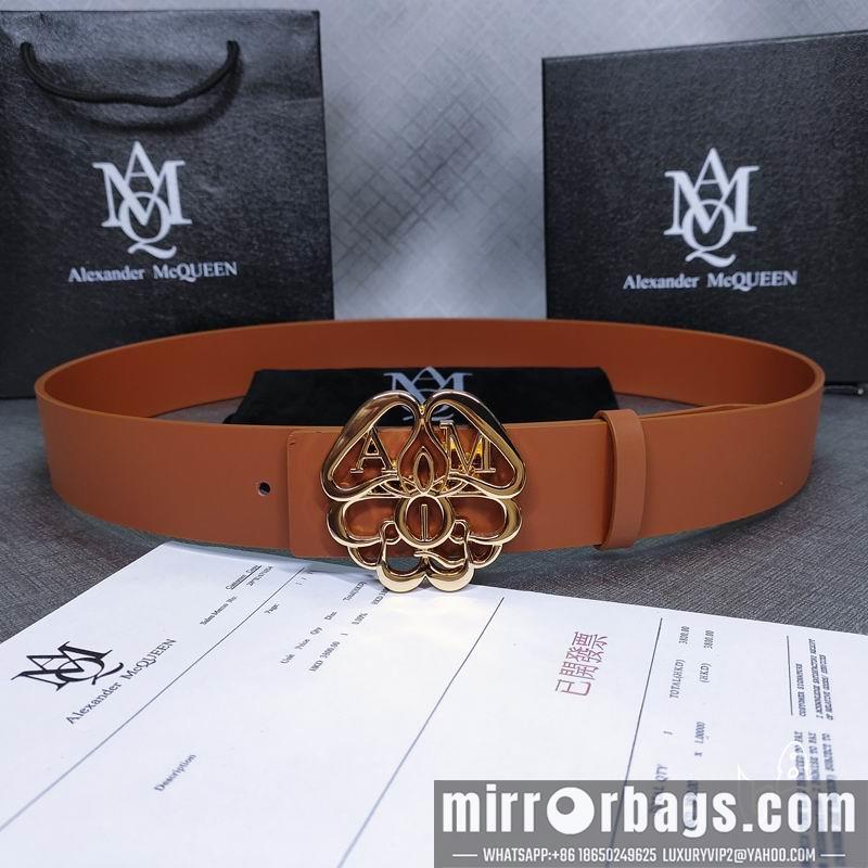 Replica McQueen belt 38mmX80-125cm lb071801
