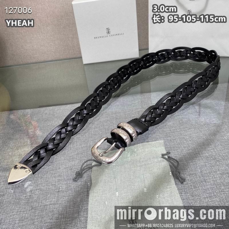 Replica Brunello Cucinelli belt 30mmX95-105-115cm 8L02