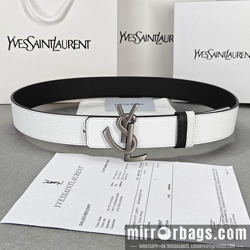 Replica YSL belt 38mmX80-125cm lb082002