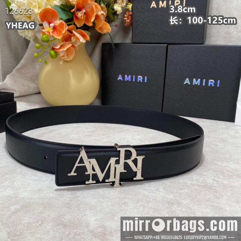Replica Amiri belt 38mmX100-125cm 8L21