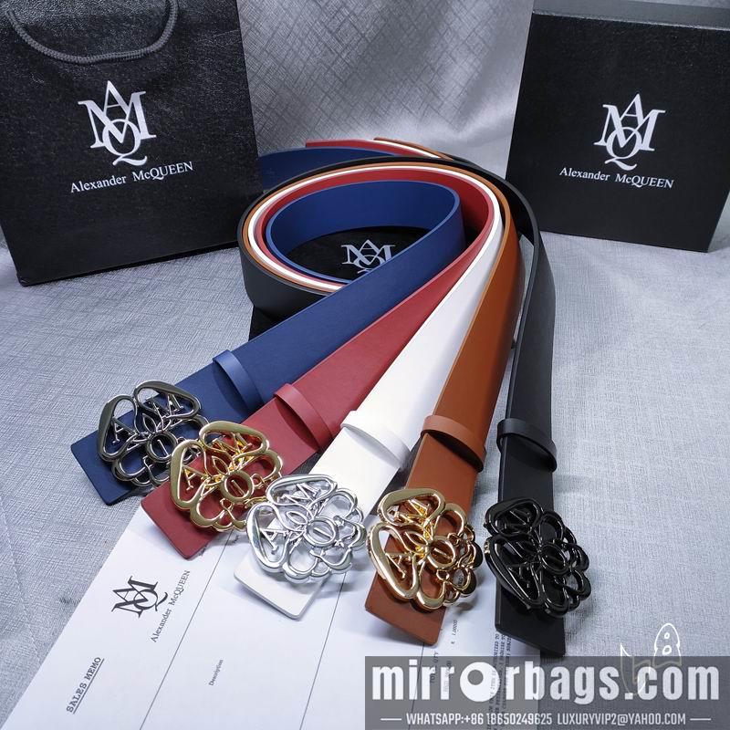Replica McQueen belt 38mmX80-125cm lb071801