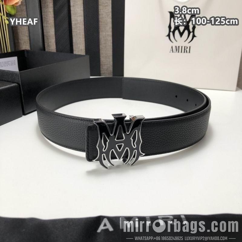 Replica Amiri belt 38mmX100-125cm 8L35