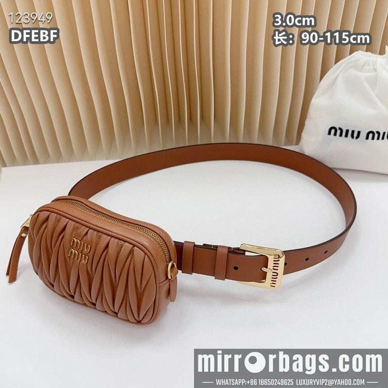 Replica Miumiu belt 30mmX90-115cm 8L01