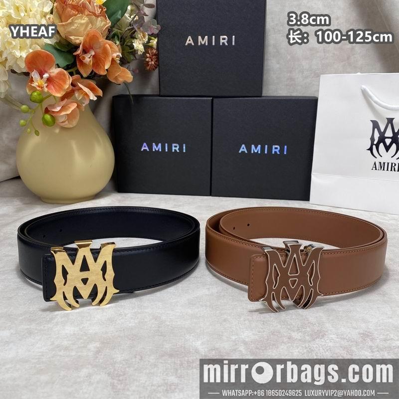 Replica Amiri belt 38mmX100-125cm 8L42