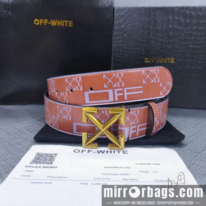 Replica Off White belt 38mmX80-125cm lb082801