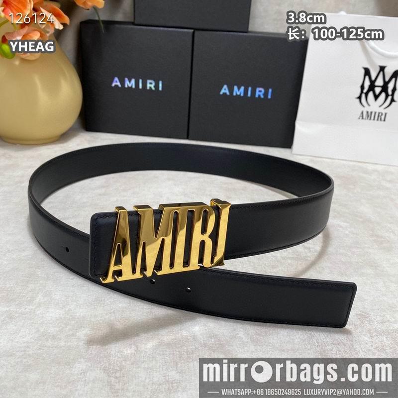 Replica Amiri belt 38mmX100-125cm 8L18