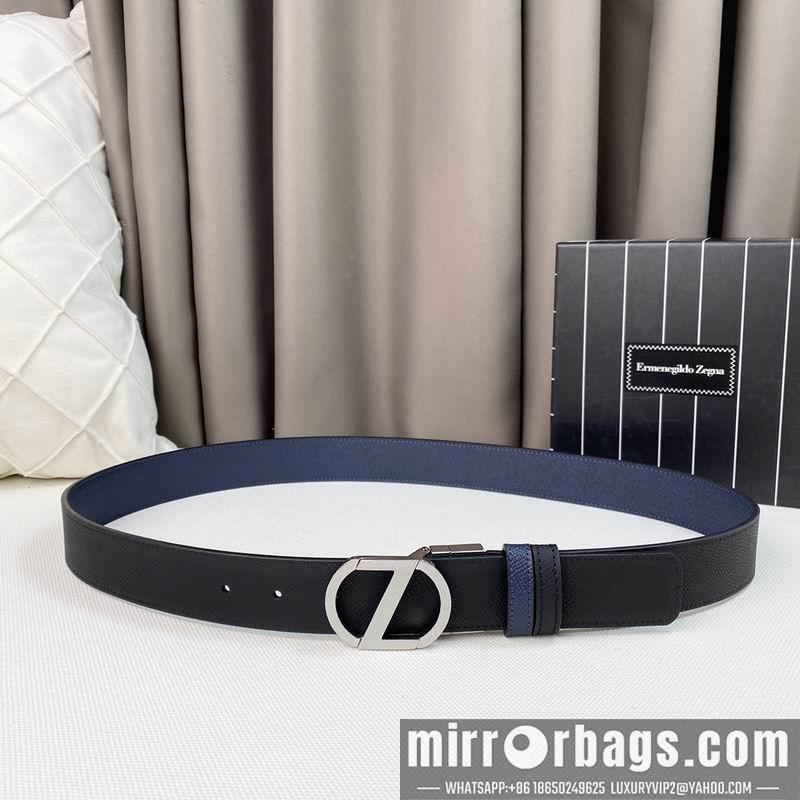 Replica Zegna belt 35mmX95-125cm 7D02
