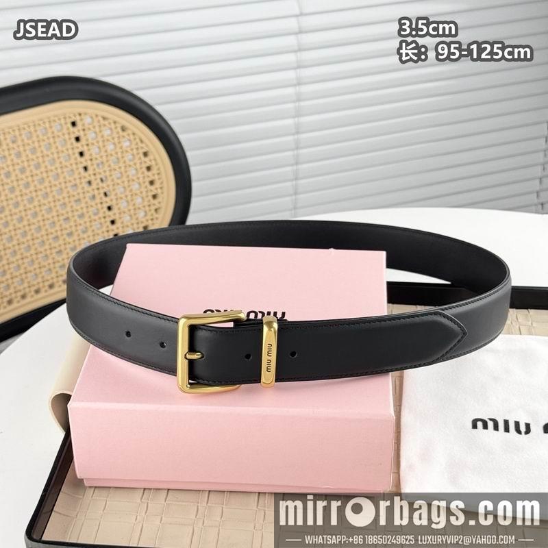 Replica Miumiu belt 35mmX95-125cm 8L09