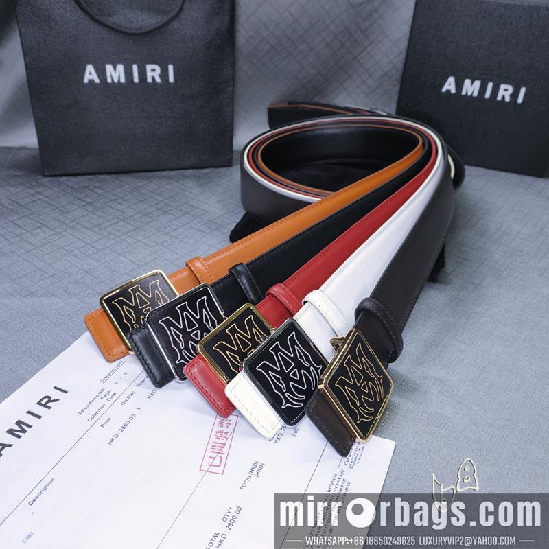 Replica Amiri belt 38mmX80-125cm lb061201