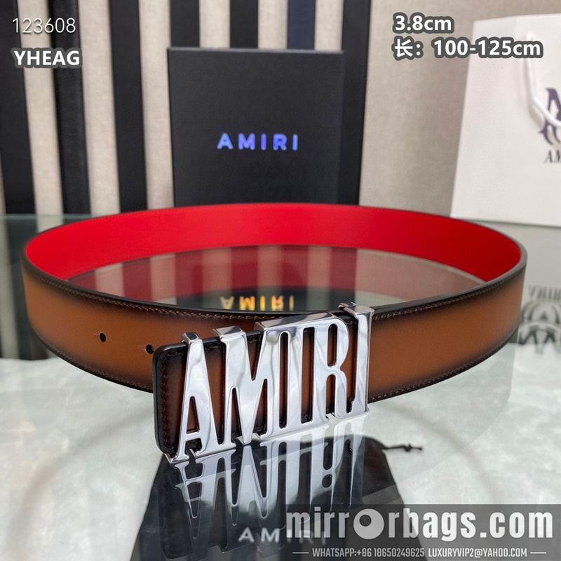 Replica Amiri belt 38mmX100-125cm 8L02