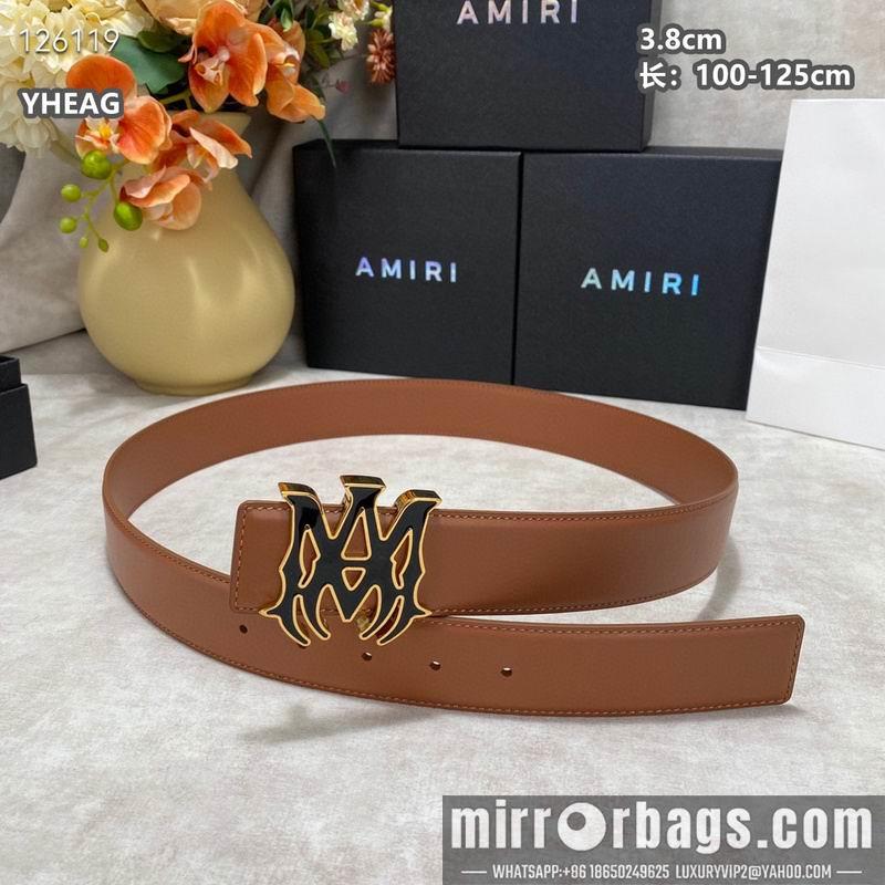 Replica Amiri belt 38mmX100-125cm 8L13