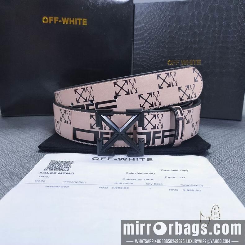 Replica Off White belt 38mmX80-125cm lb082801